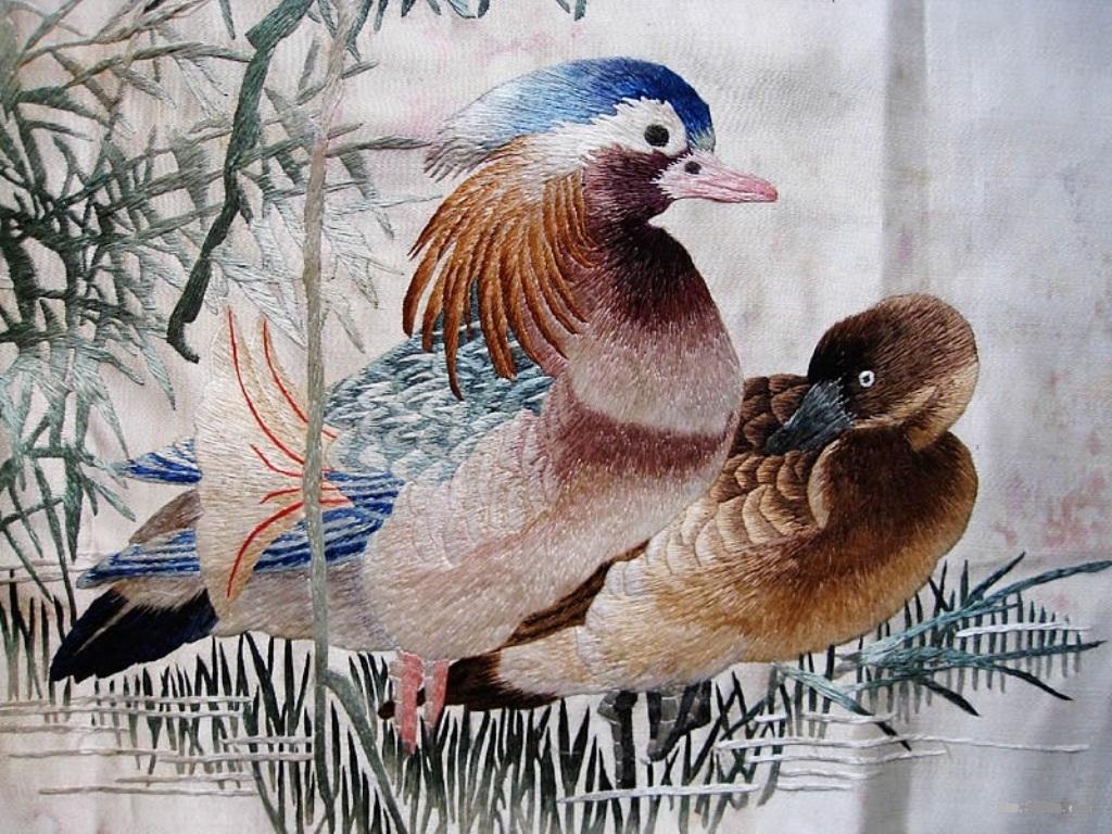 经典欣赏:中国传统"四大名绣"作品