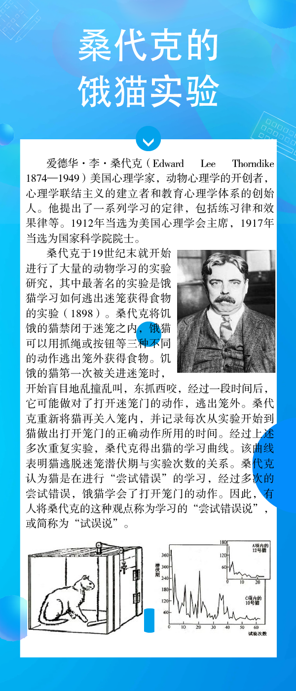 桑代克的饿猫实验